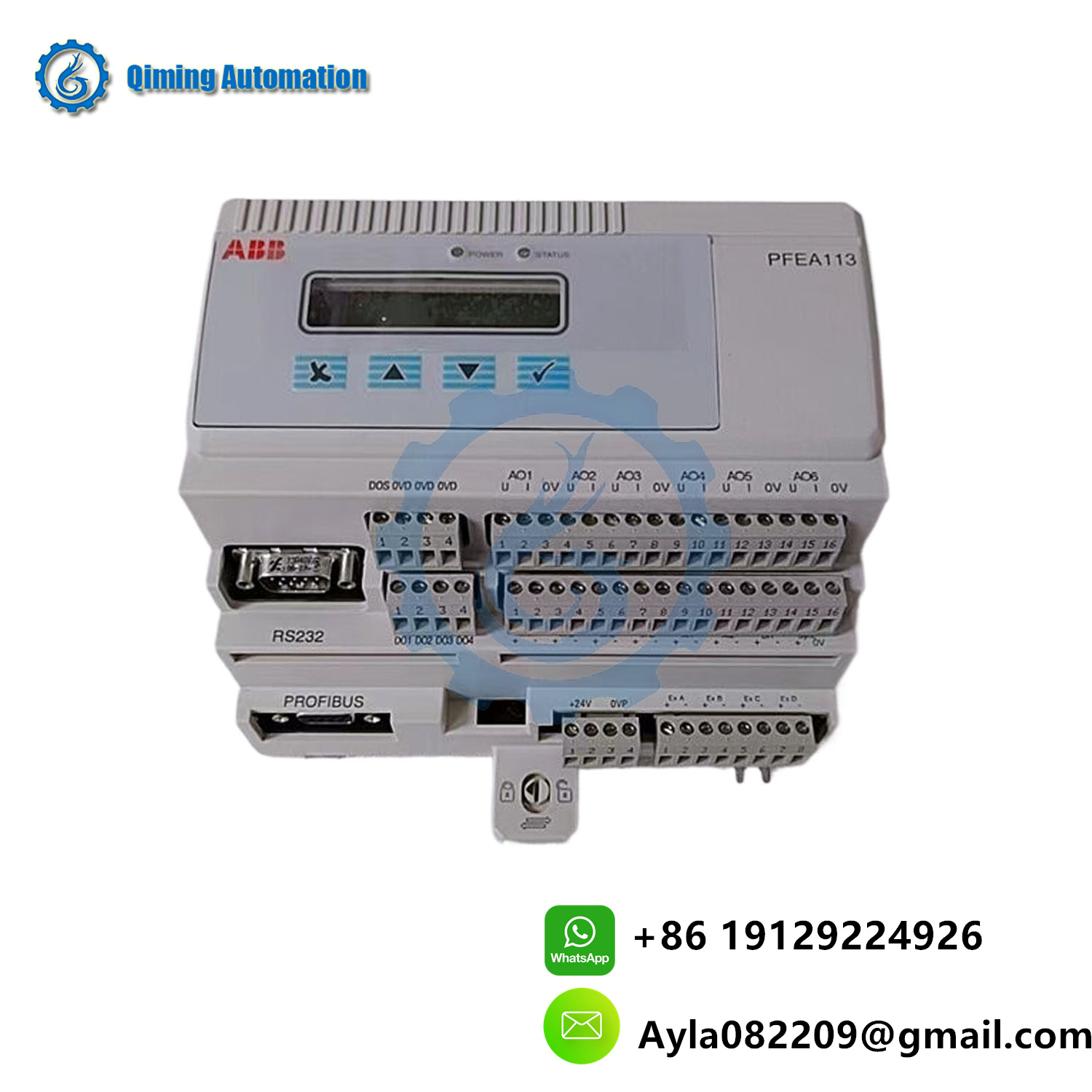 ABB PFEA113-65 3BSE028144R0065 high - performance controller module