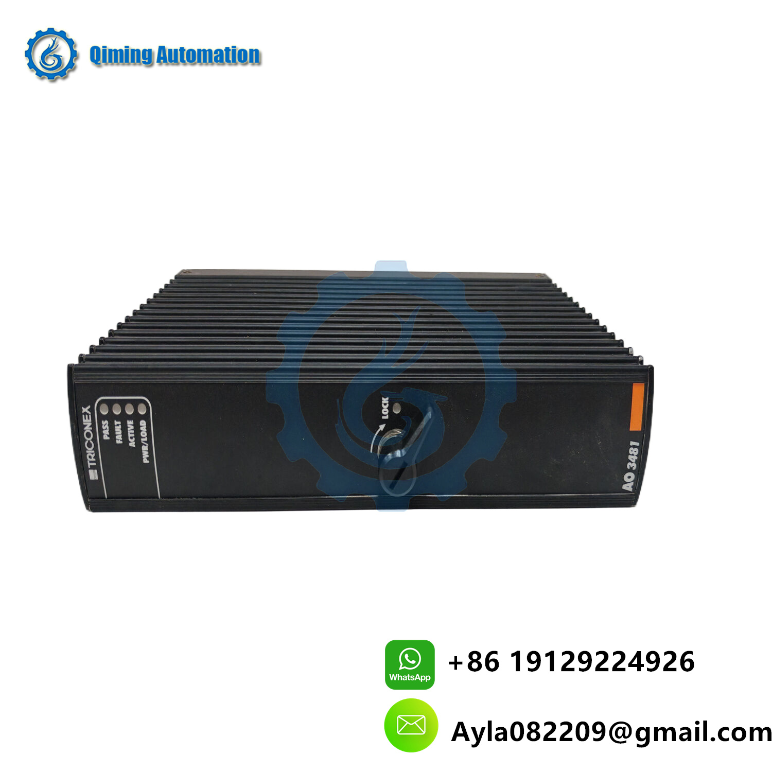 TRICONEX AO3481  (TMR) analog output module